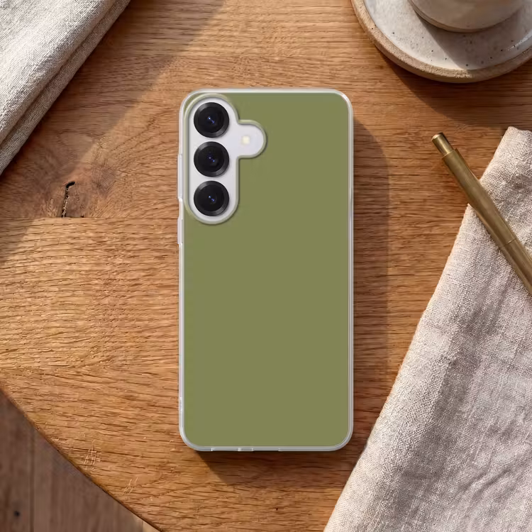 Herbal - Matcha - Groen Telefoonhoesje Samsung Galaxy S26 klein 975 -sfeer1