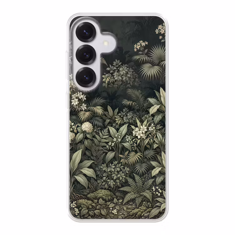Jungle - Bladeren - Botanisch - Groen Telefoonhoesje Samsung Galaxy S26 klein -3d