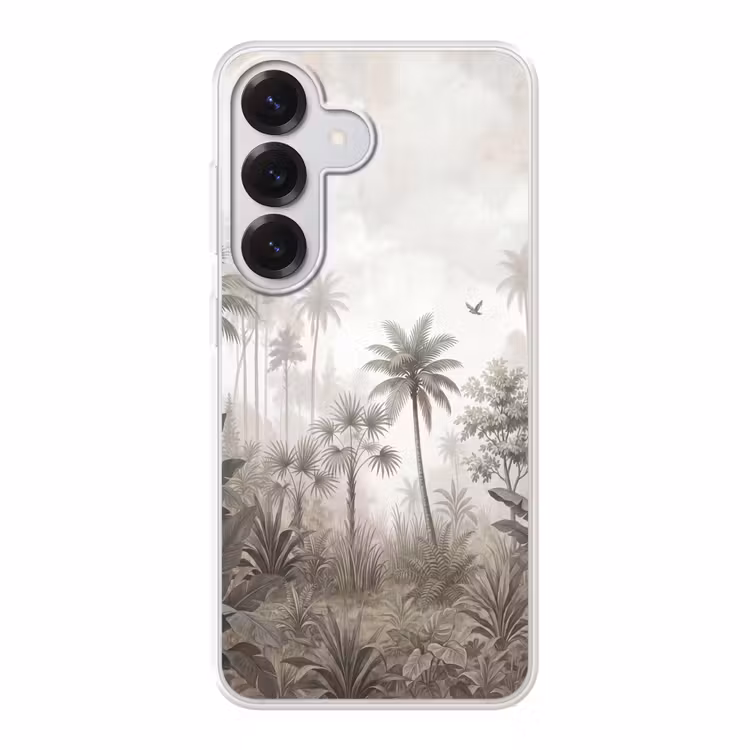 Jungle - Palmbomen - Natuur Telefoonhoesje Samsung Galaxy S26 klein -3d