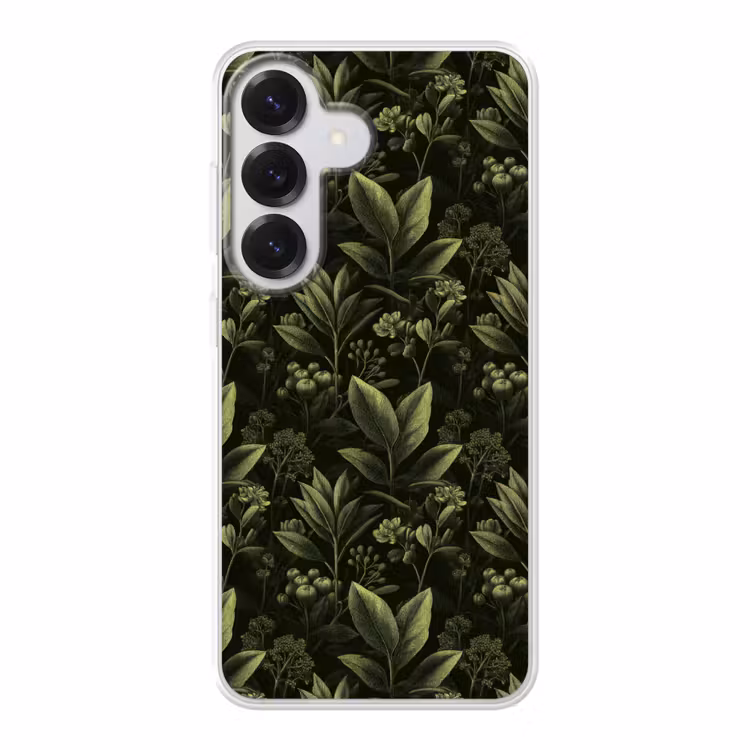 Klassiek - Donker - Botanisch - Planten Telefoonhoesje Samsung Galaxy S26 klein 975 -3d