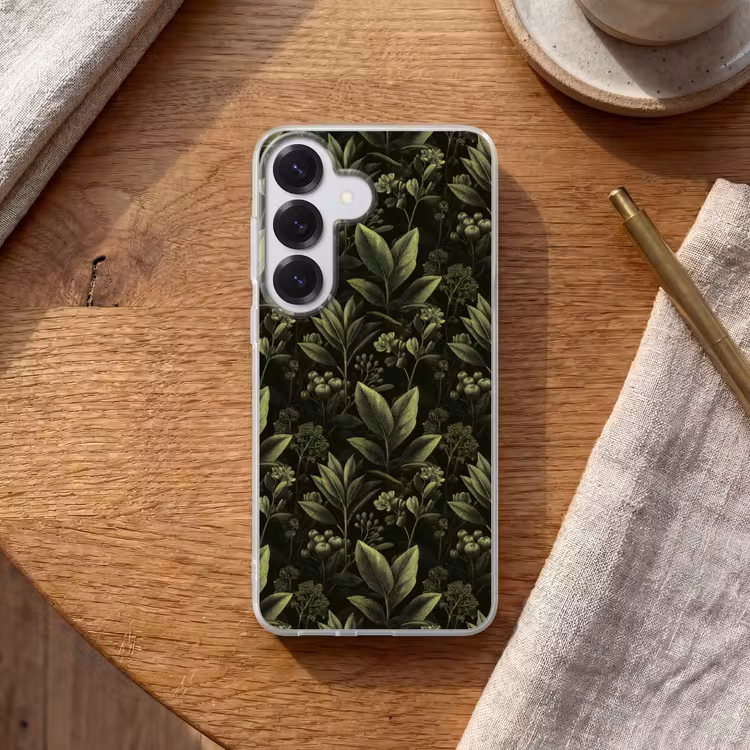 Klassiek - Donker - Botanisch - Planten Telefoonhoesje Samsung Galaxy S26 klein 975 -sfeer1