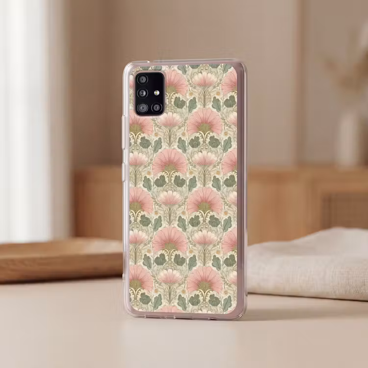 Klassiek - Patroon - Roze Telefoonhoesje Samsung Galaxy A51 5G klein 373 -sfeer2