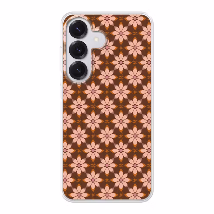 Klassiek - Retro - Bruin Telefoonhoesje Samsung Galaxy S26 klein 975 -3d