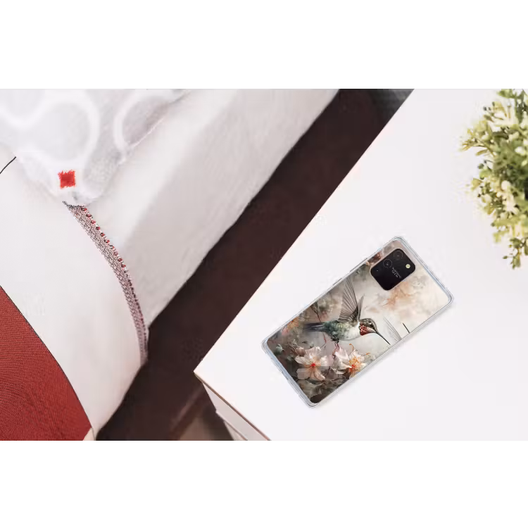 Kolibrie - Vogels - Bloemen - Planten Telefoonhoesje Samsung Galaxy S10 Lite klein -kamerS10Lite