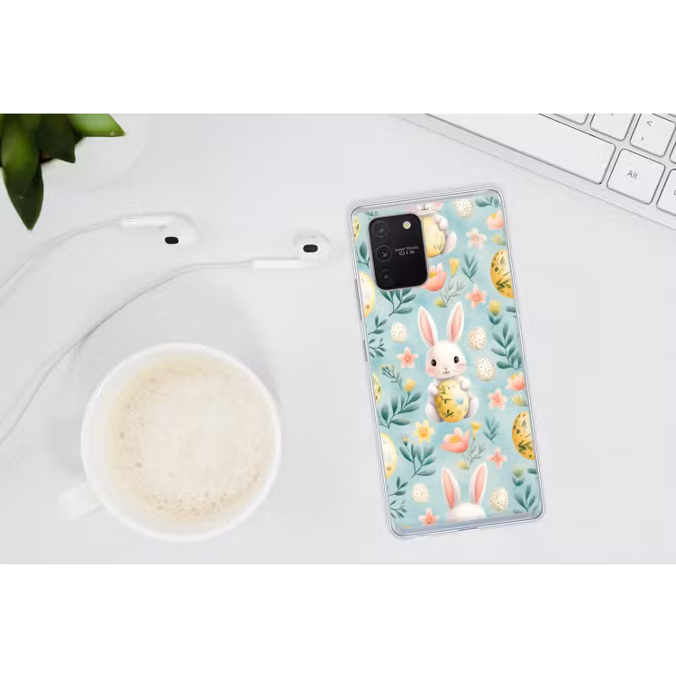 Konijn - Eieren - Takjes Telefoonhoesje Samsung Galaxy S10 Lite klein -oordopS10Lite
