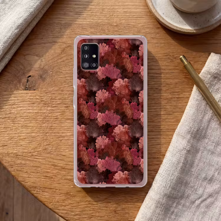 Koraal - Textuur - Kleurrijk Telefoonhoesje Samsung Galaxy A51 5G klein 373 -sfeer1