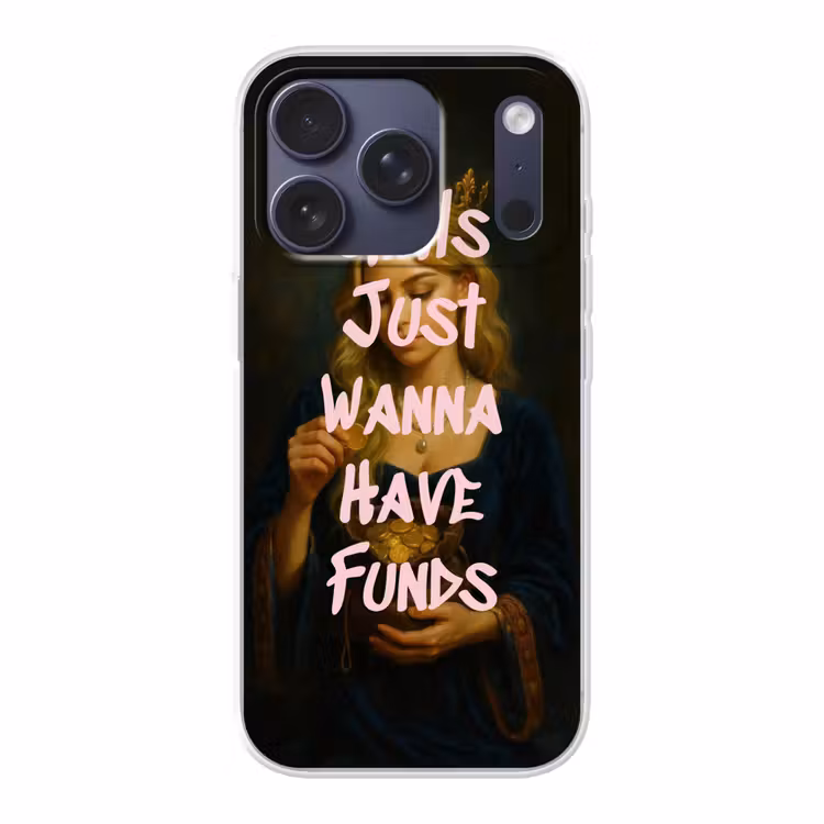 Kroon - Vrouw - Jurk - Opvallend Telefoonhoesje iPhone 17 Pro klein -3d