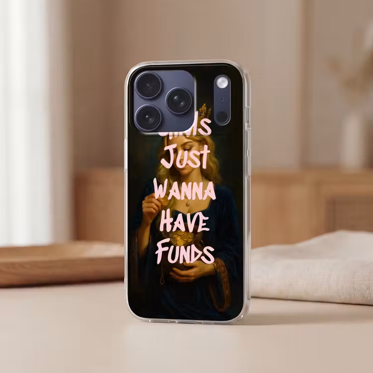 Kroon - Vrouw - Jurk - Opvallend Telefoonhoesje iPhone 17 Pro klein -sfeer2