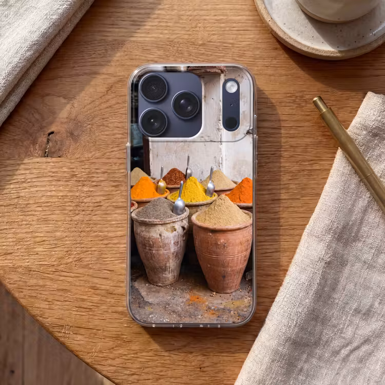Telefoonhoesje - Kruiden - Potten - Oosters - Kruiden - Potten - Oosters Telefoonhoesje iPhone 17 Pro klein