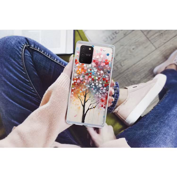 Kunst - Bomen - Natuur - Acryl Telefoonhoesje Samsung Galaxy S10 Lite klein -handS10Lite