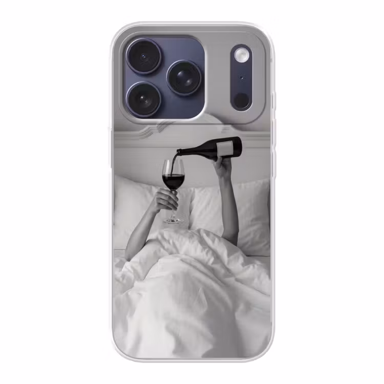 Lakens - Armen - Wijn - Glas Telefoonhoesje iPhone 17 Pro klein -3d
