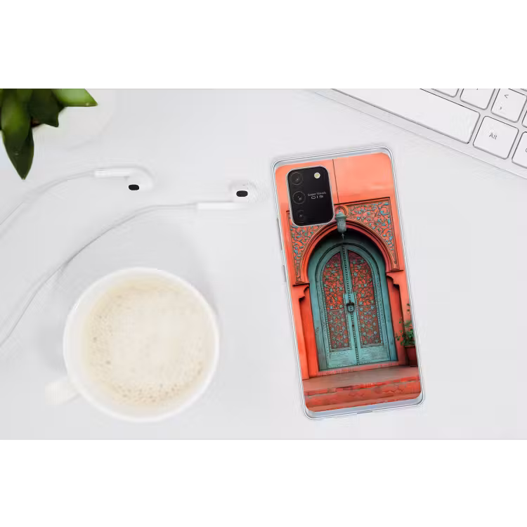 Lantaarn - Deur - Turquoise Telefoonhoesje Samsung Galaxy S10 Lite klein -oordopS10Lite