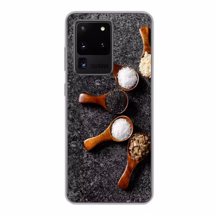 Lepel - Kruiden - Specerijen - Keuken - Industrieel Telefoonhoesje Samsung Galaxy S20 Ultra klein -3d