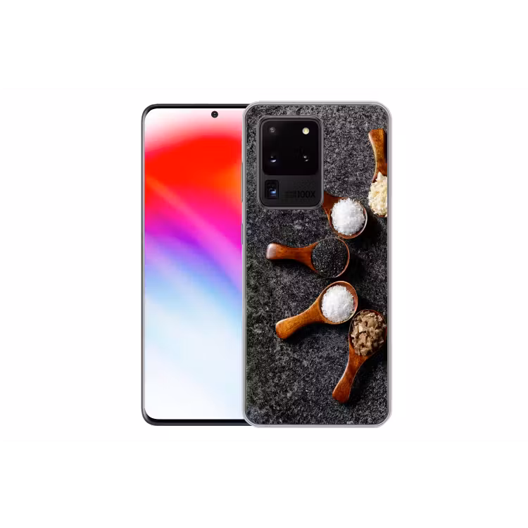 Lepel - Kruiden - Specerijen - Keuken - Industrieel Telefoonhoesje Samsung Galaxy S20 Ultra klein -dubbelS20Ultra