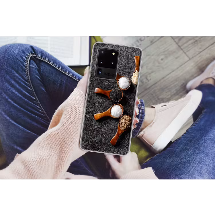 Lepel - Kruiden - Specerijen - Keuken - Industrieel Telefoonhoesje Samsung Galaxy S20 Ultra klein -handS20Ultra