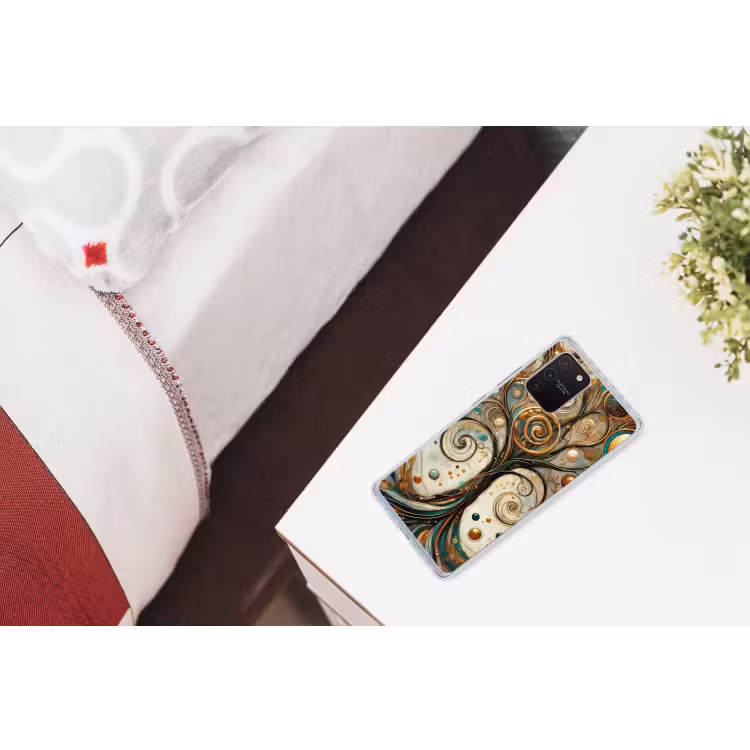 Levensboom - Boom - Abstract - Modern Telefoonhoesje Samsung Galaxy S10 Lite klein -kamerS10Lite
