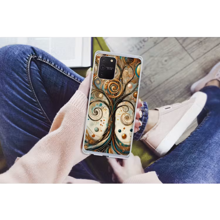 Levensboom - Boom - Abstract - Modern Telefoonhoesje Samsung Galaxy S10 Lite klein -handS10Lite