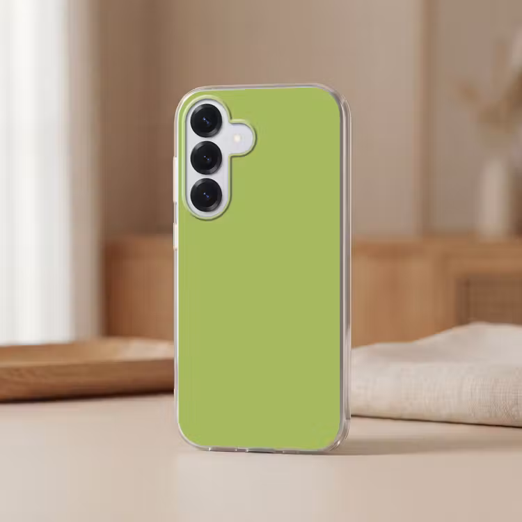 Lime - Glow - Groen Telefoonhoesje Samsung Galaxy S26 klein 975 -sfeer2