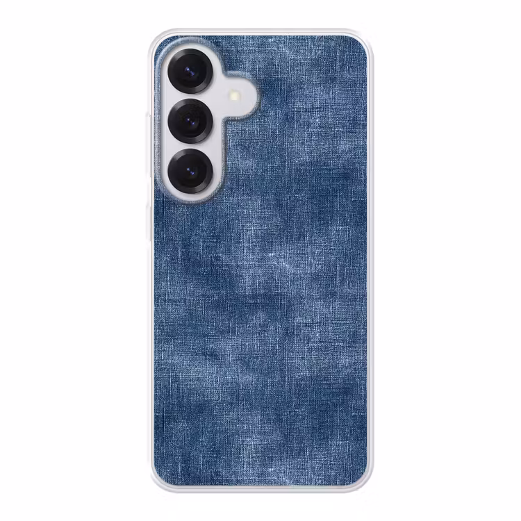 Linnen - Textuur - Patroon - Denim - Rustiek Telefoonhoesje Samsung Galaxy S26 klein 975 -3d