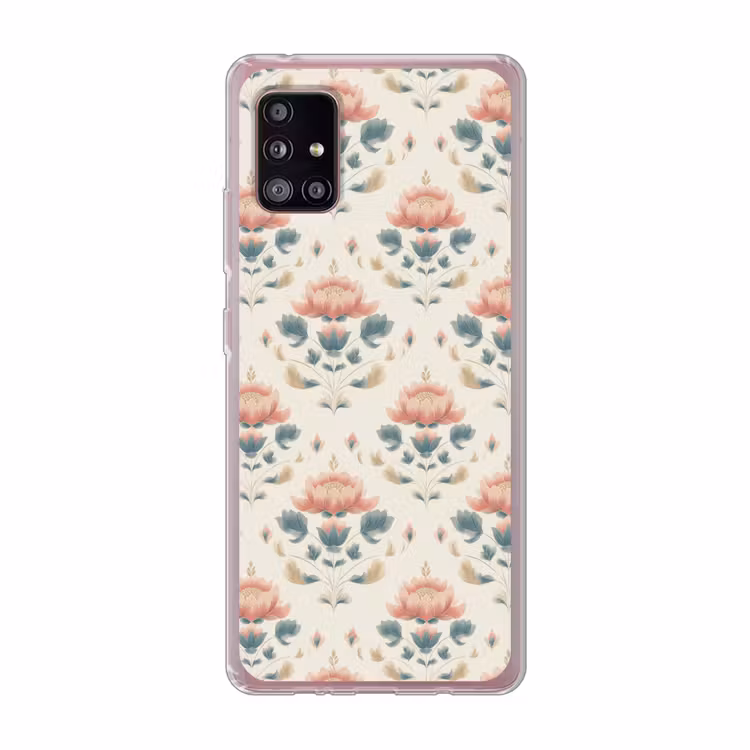 Lotus - Bloemen - Roze Telefoonhoesje Samsung Galaxy A51 5G klein 373 -3d