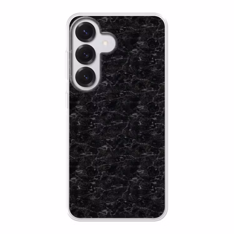 Marmer - Aders - Zwart Telefoonhoesje Samsung Galaxy S26 klein 975 -3d