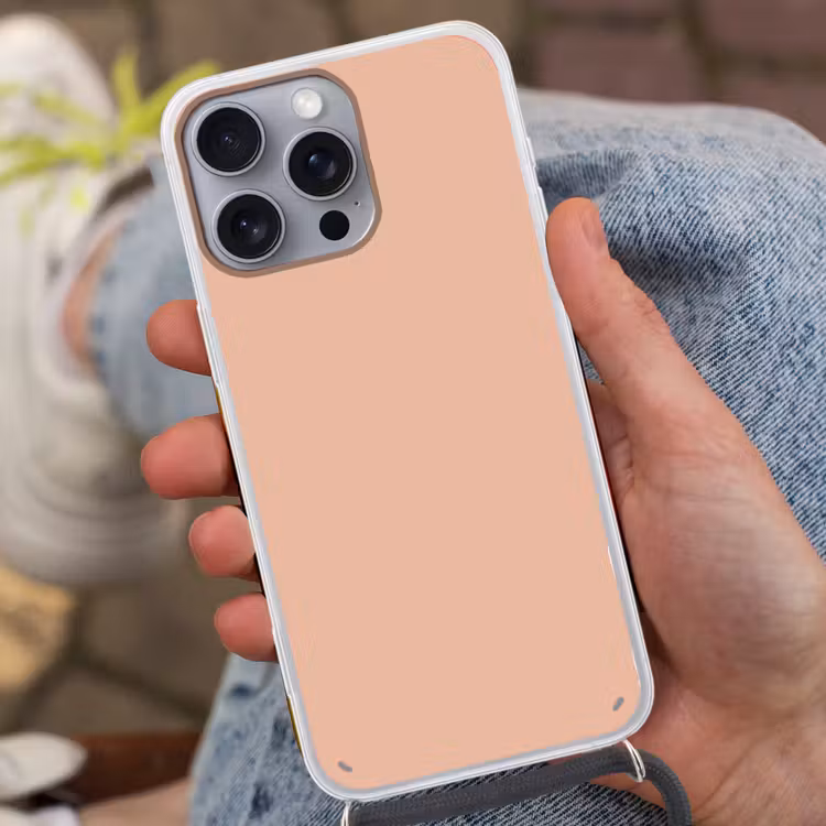 Blush - Terracotta - Nude Hoesje iPhone 16 Pro Max met koord klein 804 -sfeer3