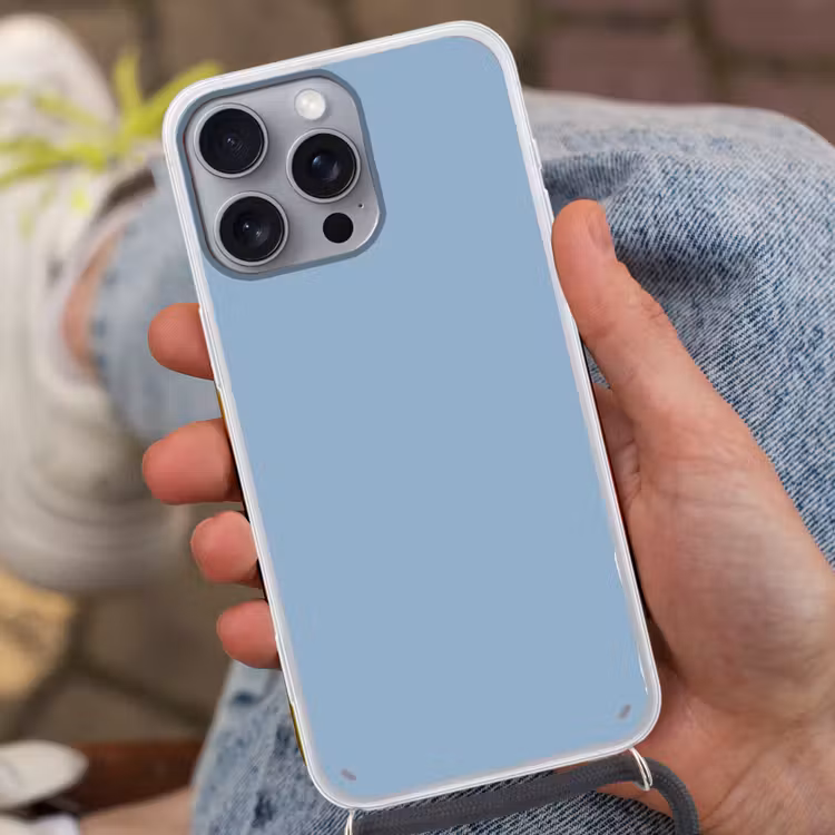 Dusty - Denim - Blauw Hoesje iPhone 16 Pro Max met koord klein 804 -sfeer3