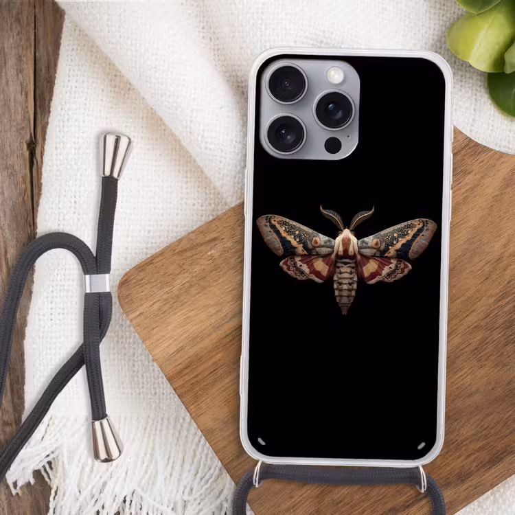 Mot - Oosterse patronen - Sierlijk Hoesje iPhone 16 Pro Max met koord klein -sfeer4