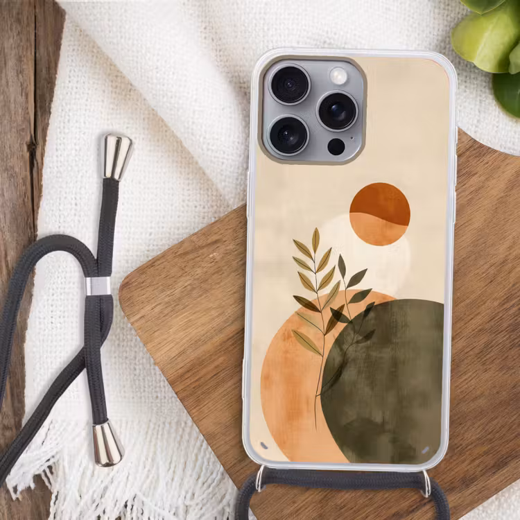Takken - Vormen - Abstract Hoesje iPhone 16 Pro Max met koord klein -sfeer4