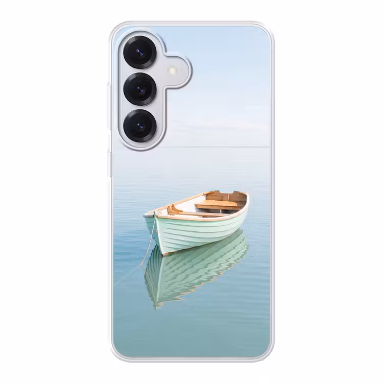 Minimalistisch - Boot - Zee Telefoonhoesje Samsung Galaxy S26 klein -3d