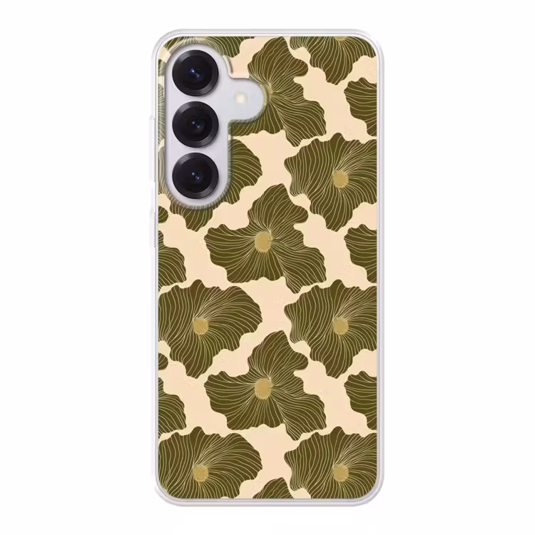 Modern - Abstract - Groen Telefoonhoesje Samsung Galaxy S26 klein 975 -3d