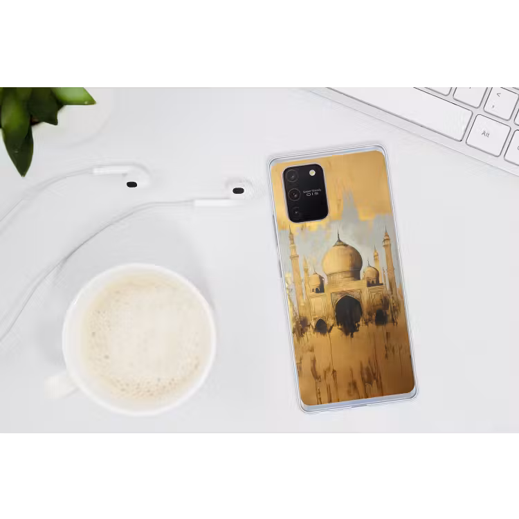 Moskee - Goud - Arabisch - Ramadan - Islamitische Telefoonhoesje Samsung Galaxy S10 Lite klein -oordopS10Lite