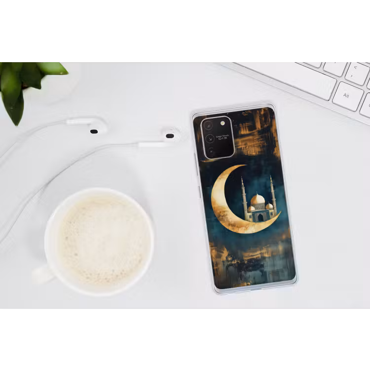 Moskee - Halve maan - Goud - Ramadan - Islamitische Telefoonhoesje Samsung Galaxy S10 Lite klein -oordopS10Lite