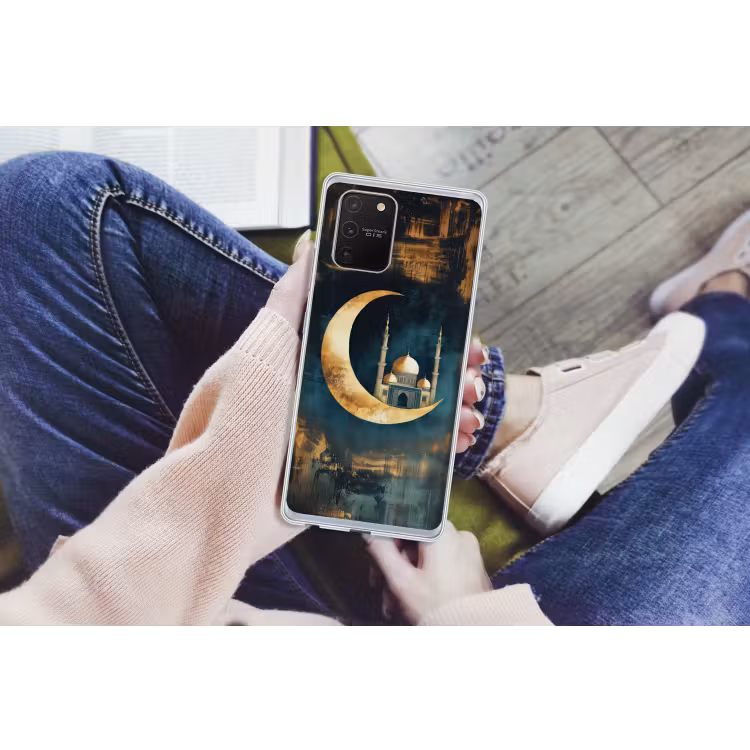 Moskee - Halve maan - Goud - Ramadan - Islamitische Telefoonhoesje Samsung Galaxy S10 Lite klein -handS10Lite