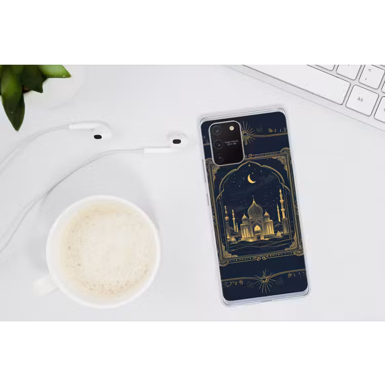 Moskee - Islam - Goud - Ramadan - Islamitische Telefoonhoesje Samsung Galaxy S10 Lite klein -oordopS10Lite