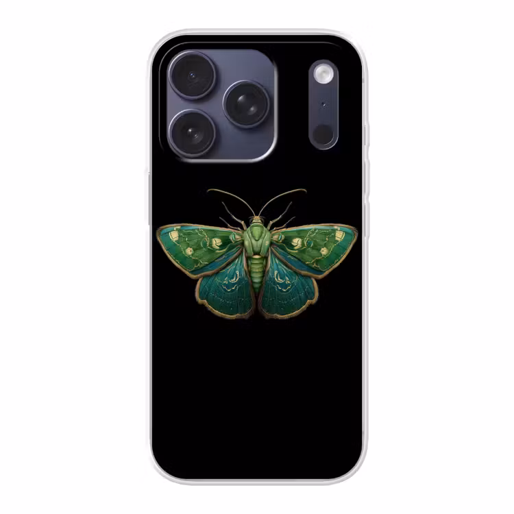 Mot - Levendig - Groen Telefoonhoesje iPhone 17 Pro klein -3d