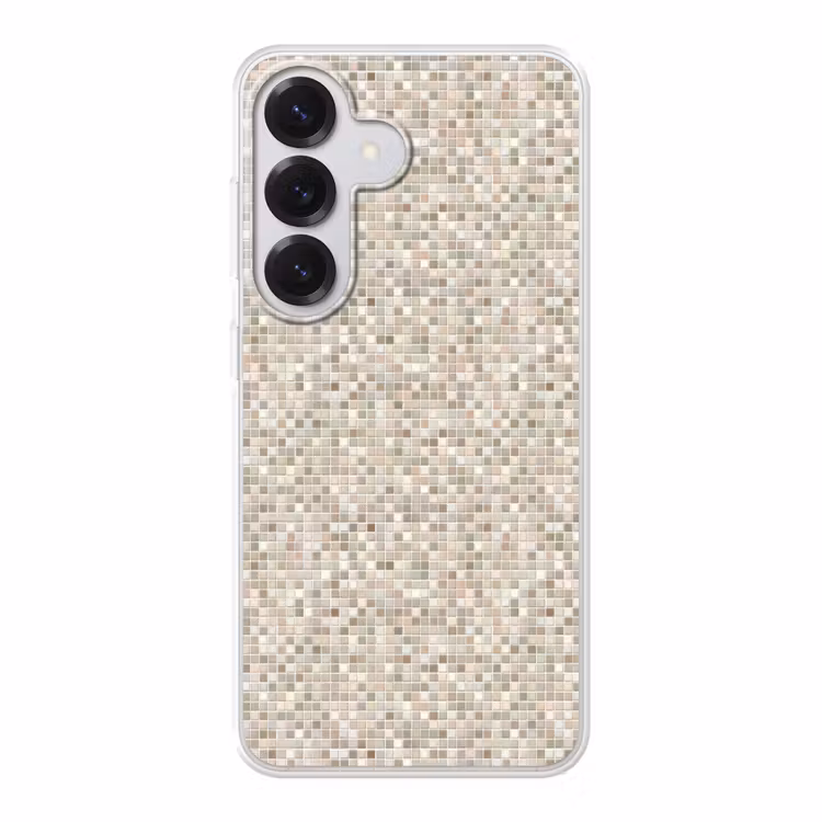Mozaïek - Patroon- Taupe Telefoonhoesje Samsung Galaxy S26 klein 975 -3d