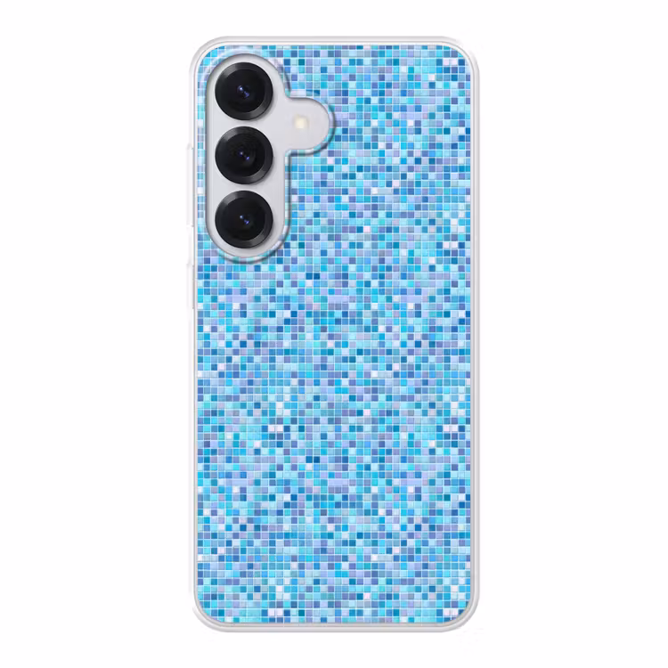 Mozaïek - Patroon - Turquoise Telefoonhoesje Samsung Galaxy S26 klein 975 -3d