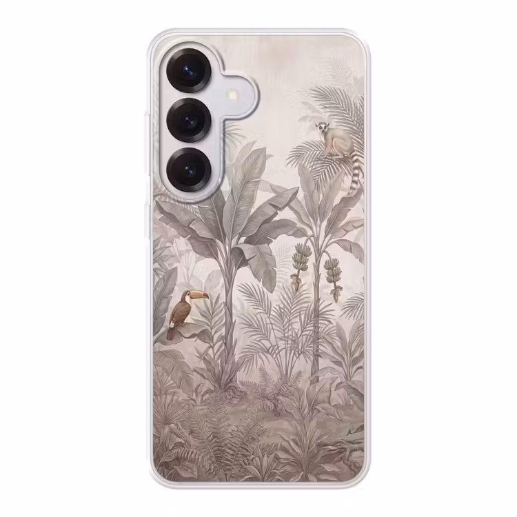 Natuur - Jungle - Ringstaartmaki - Bruin Telefoonhoesje Samsung Galaxy S26 klein -3d