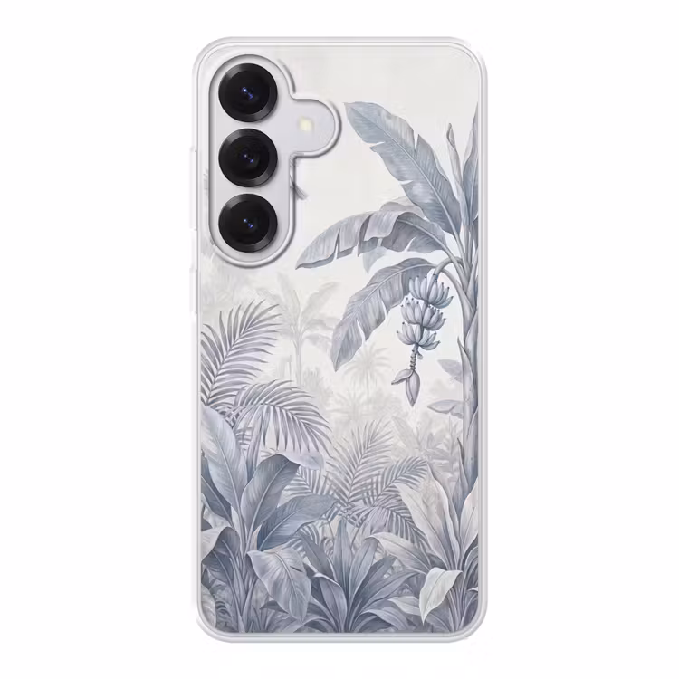 Natuur - Vogel - Jungle - Illustratie - Blauw Telefoonhoesje Samsung Galaxy S26 klein -3d