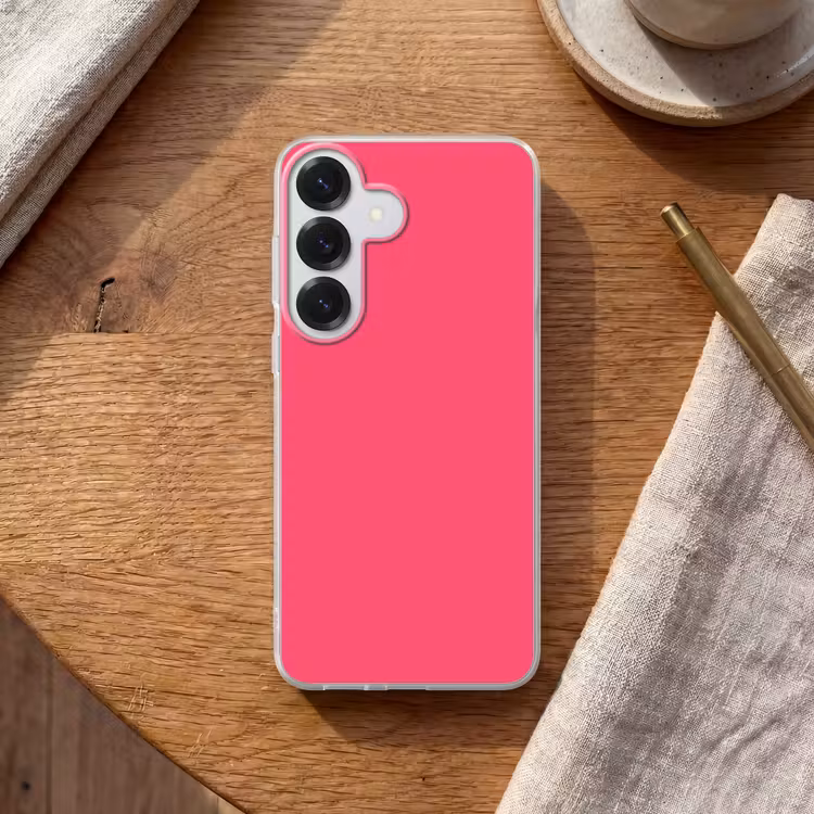 Neon - Flamingo - Roze Telefoonhoesje Samsung Galaxy S26 klein 975 -sfeer1