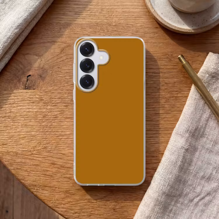 Ocre - Gold - Geel Telefoonhoesje Samsung Galaxy S26 klein 975 -sfeer1