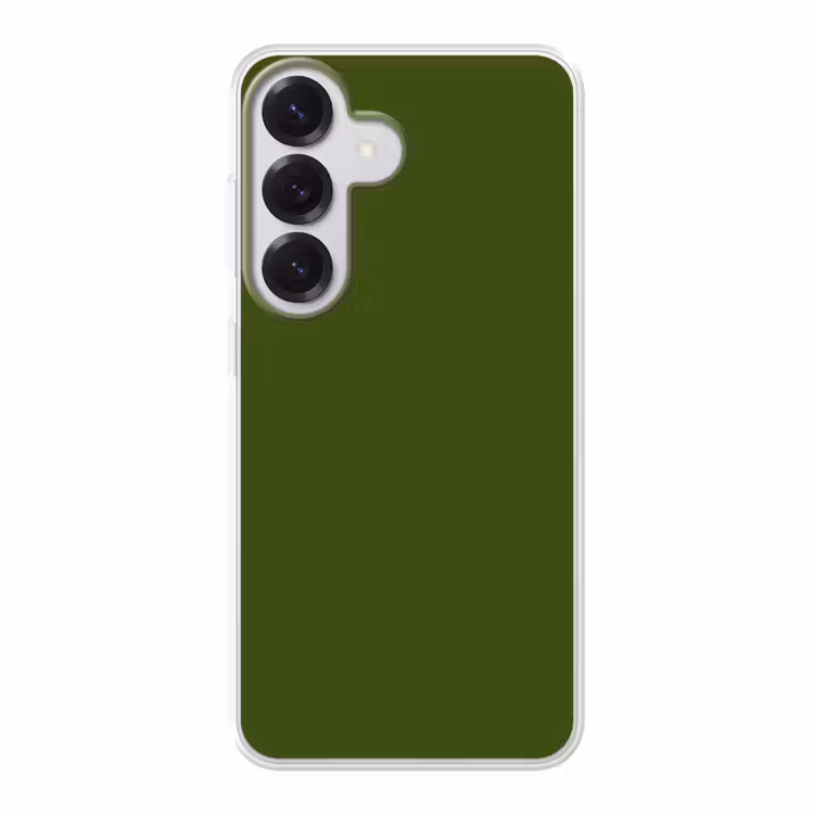Olive - Drab - Groen Telefoonhoesje Samsung Galaxy S26 klein 975 -3d