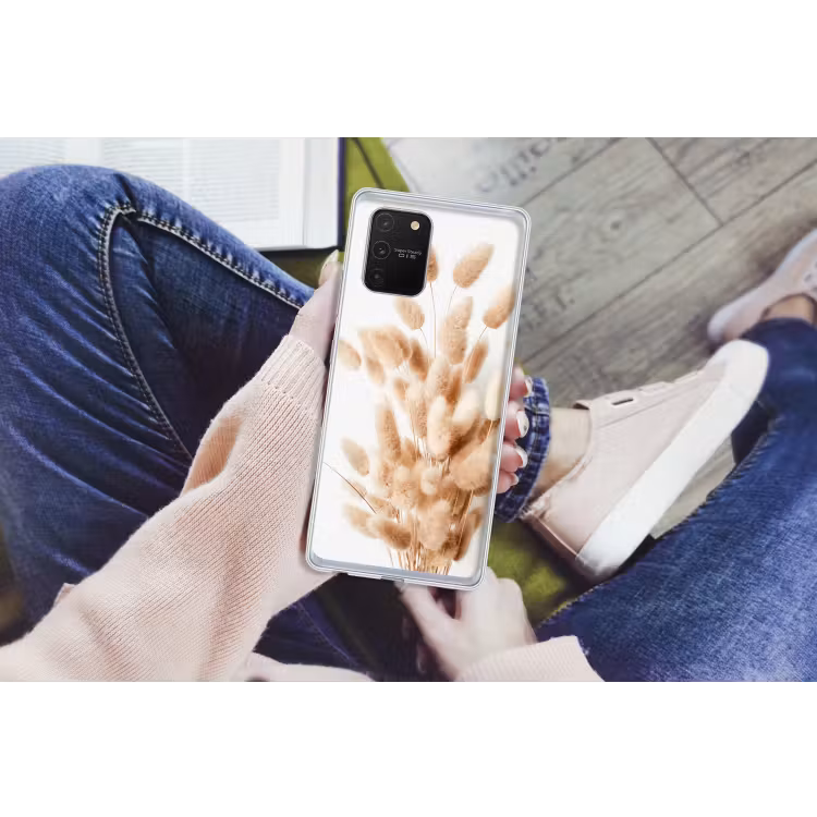 Pampasgras - Pluim - Wit - Beige Telefoonhoesje Samsung Galaxy S10 Lite klein -handS10Lite