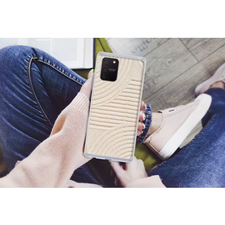 Patroon - Abstract - Wit Telefoonhoesje Samsung Galaxy S10 Lite klein -handS10Lite