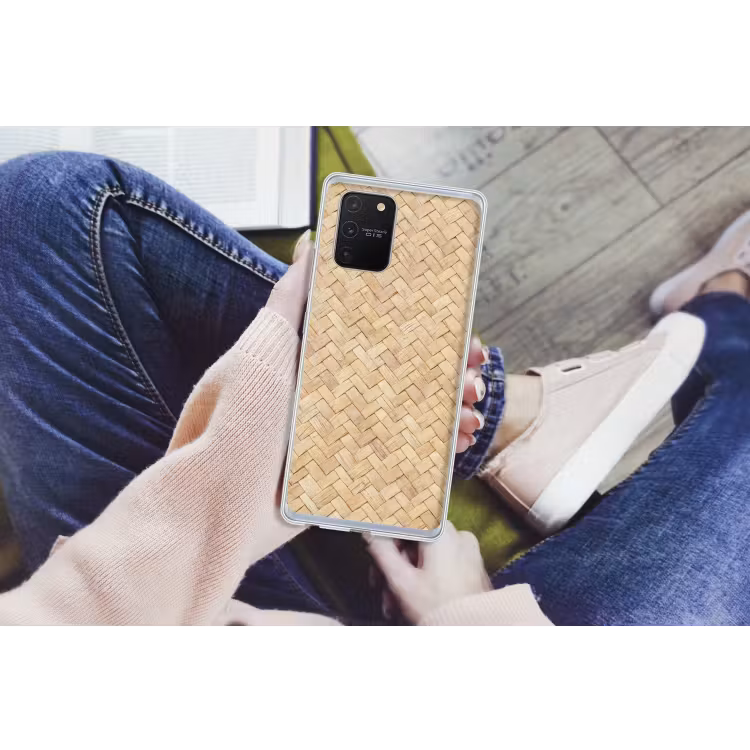 Patroon - Beige - Rotan print Telefoonhoesje Samsung Galaxy S10 Lite klein -handS10Lite