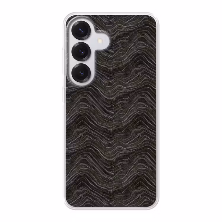 Patroon - Contrast - Antraciet Telefoonhoesje Samsung Galaxy S26 klein 975 -3d