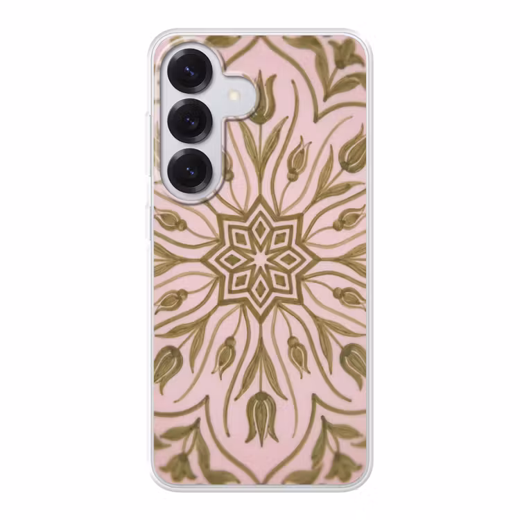 Patroon - Mandala - Decoratie - Abstract - Groen Telefoonhoesje Samsung Galaxy S26 klein -3d