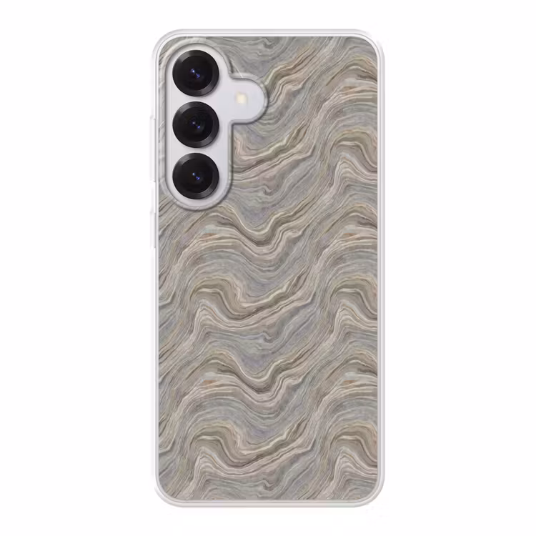 Patroon - Sereen - Paars - Groen Telefoonhoesje Samsung Galaxy S26 klein 975 -3d
