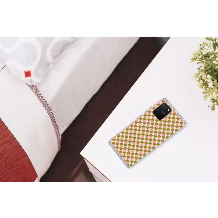Patroon - Smileys - Blokken Telefoonhoesje Samsung Galaxy S10 Lite klein 364 -kamerS10Lite